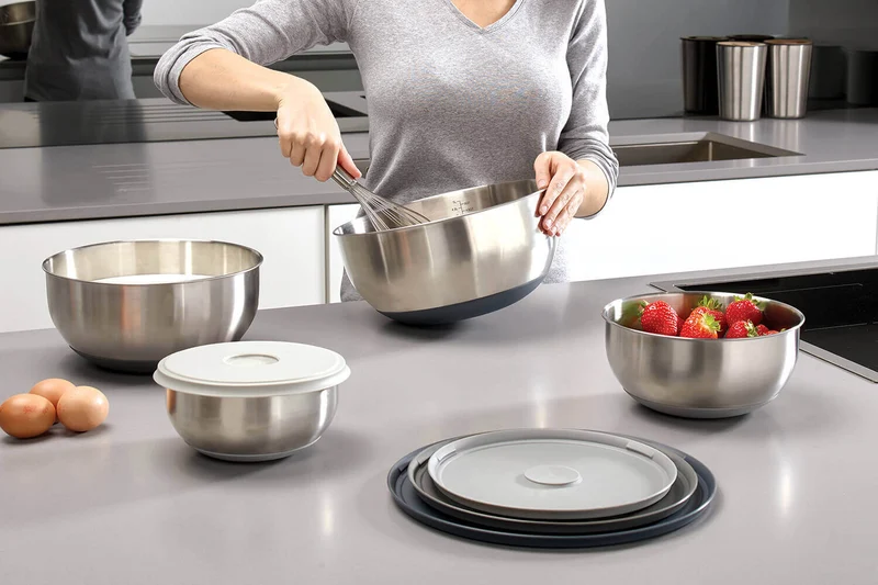 Set de 4 bols empilables Joseph Joseph Nest Prep&Store 100 avec couvercles