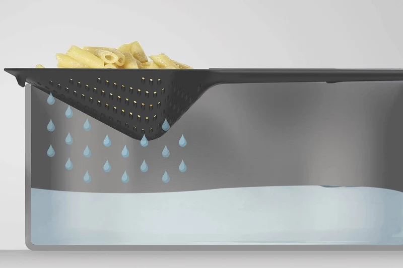 Passoire cuillère Joseph Joseph Scoop GM noir