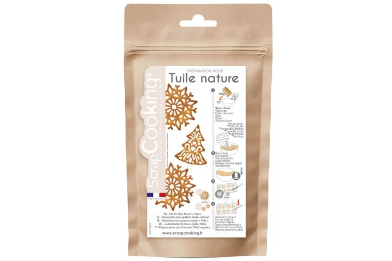 Préparation pour tuiles nature Scrapcooking 120g