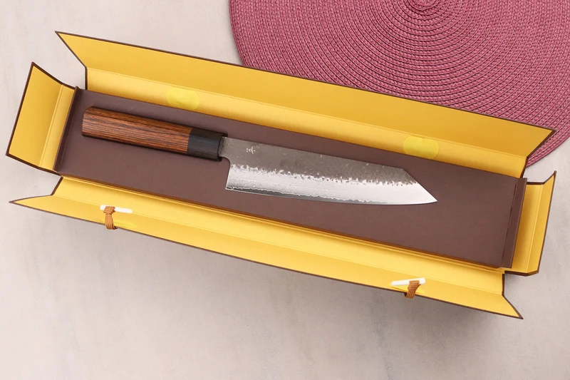 Couteau bunka 19cm japonais Shizu Hamono Gen VG10 damas