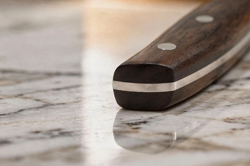 Couteau à désosser 16cm Guillaume Leonard Cuistot en acier inoxydable et bois de santal rouge