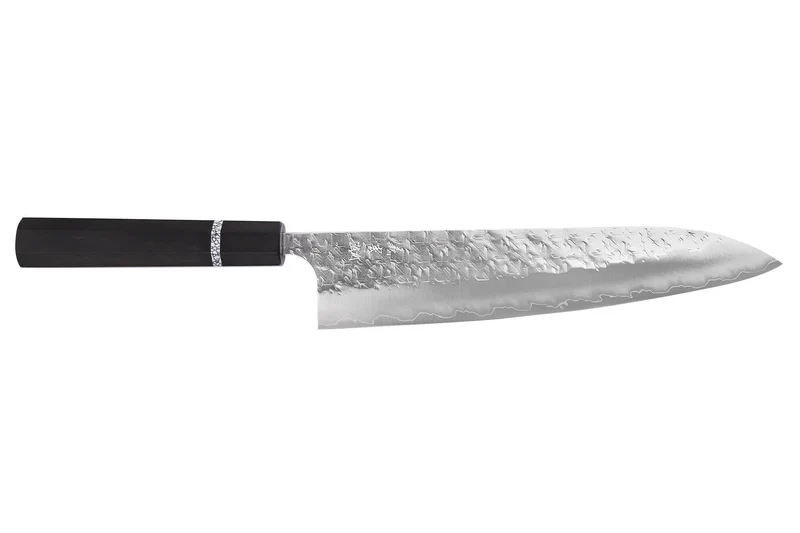 Couteau de chef 24cm japonais artisanal Yoshimi Kato Hyo SG2