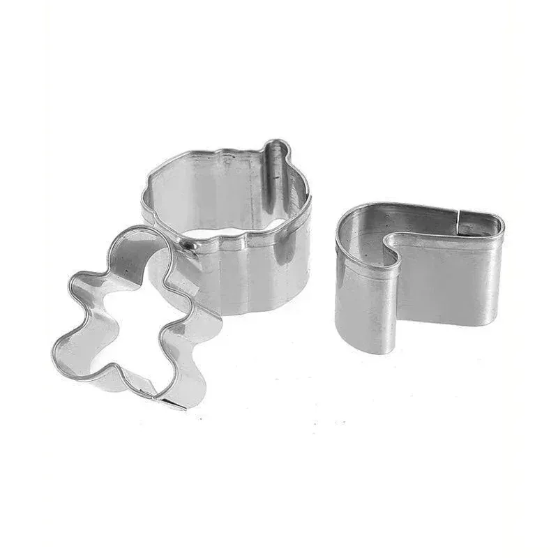 Set de 20 Emporte-pièces en Acier Inoxydable - Motifs de Noël