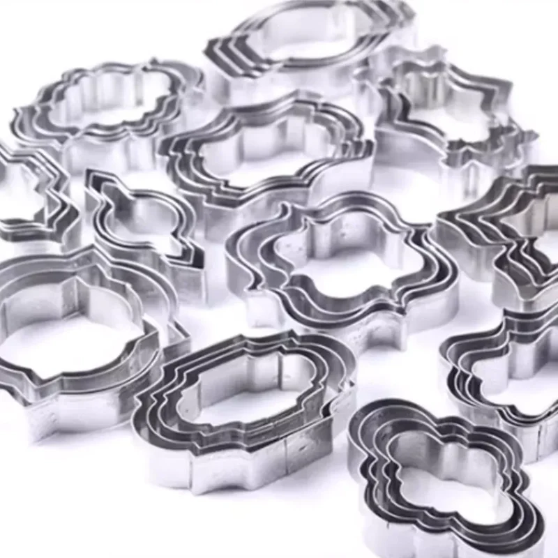 Emporte-pièces en acier inoxydable 34 pièces - Formes variées pour pâtisserie