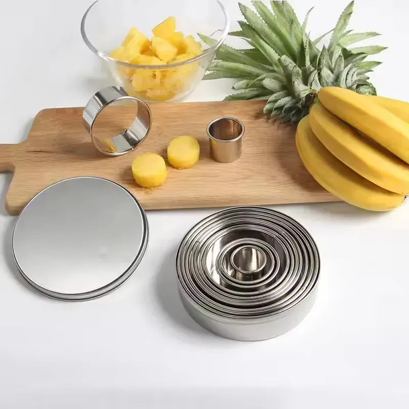 Emporte-pièces en acier inoxydable - Set de 12 pièces pour pâtisserie
