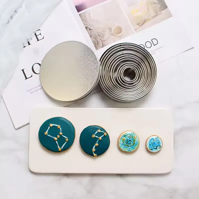 Emporte-pièces en acier inoxydable - Set de 12 pièces pour pâtisserie