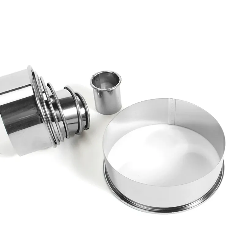 Emporte-pièces en acier inoxydable - Set de 12 pièces pour pâtisserie