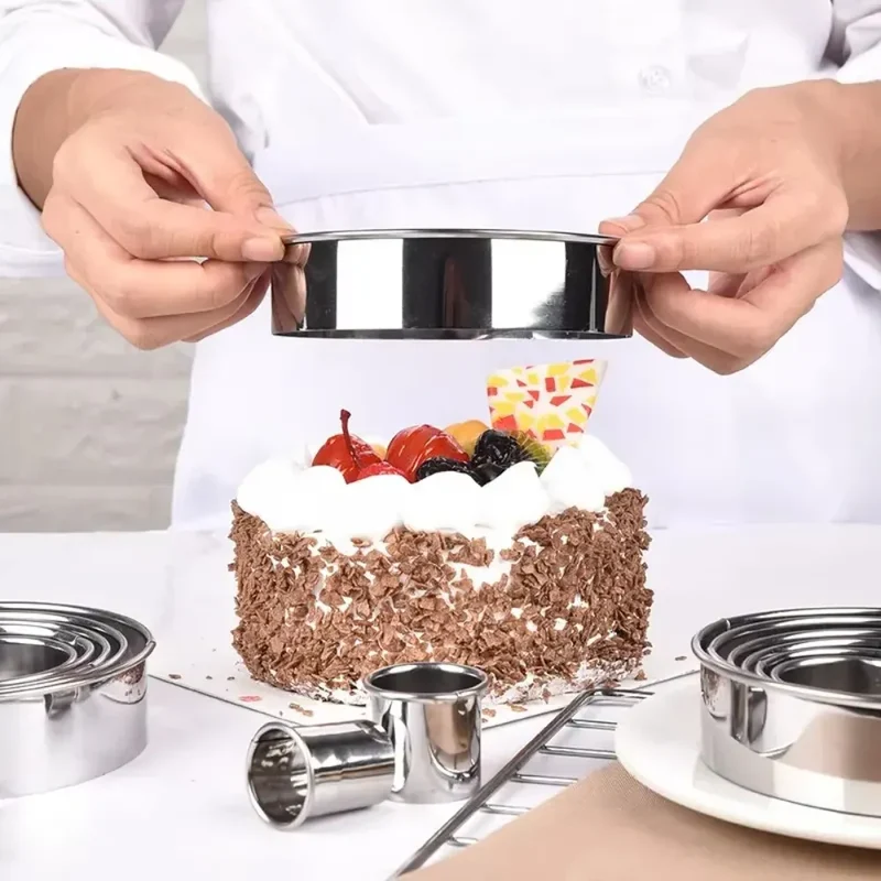 Ensemble de 11 emporte-pièces ronds en acier inoxydable pour pâtisserie