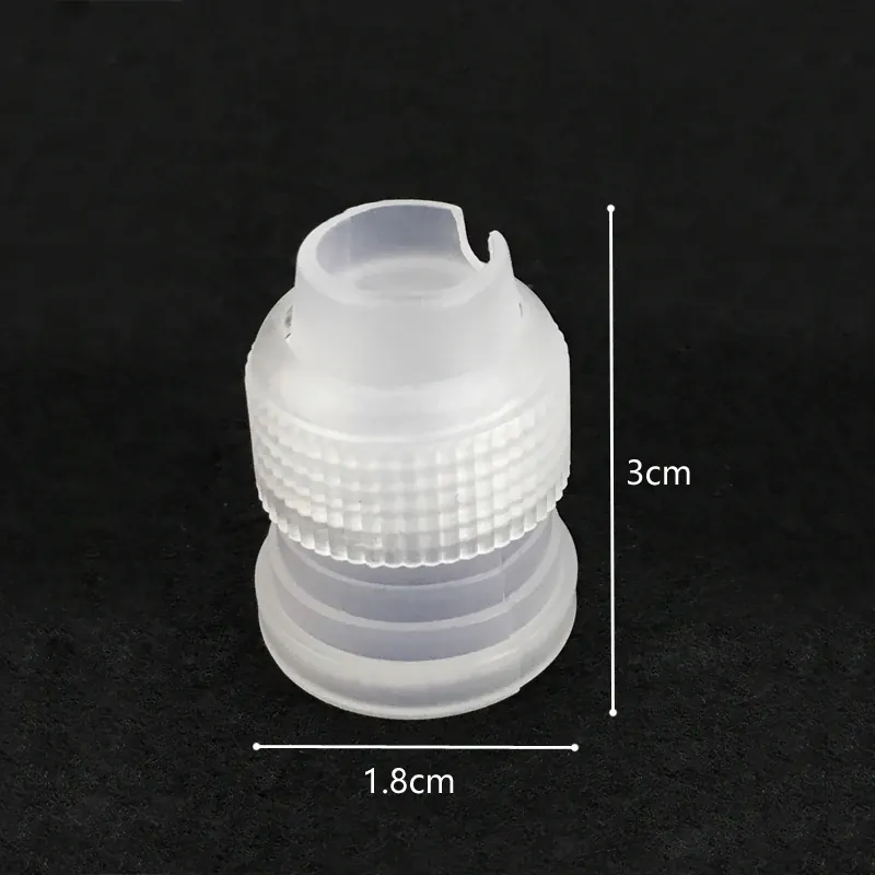 Poche à douille en silicone avec 7 embouts pour décoration de gâteaux