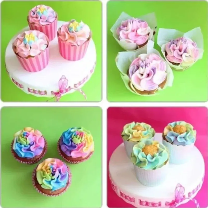Douilles à Pâtisserie en Acier Inoxydable - Set de 6 Piping Russe