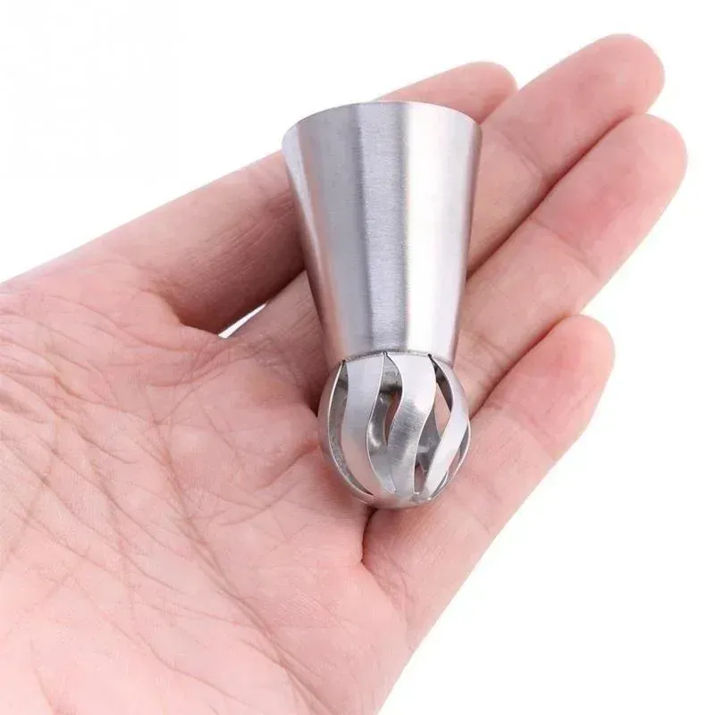 Douilles à Pâtisserie en Acier Inoxydable - Set de 6 Piping Russe