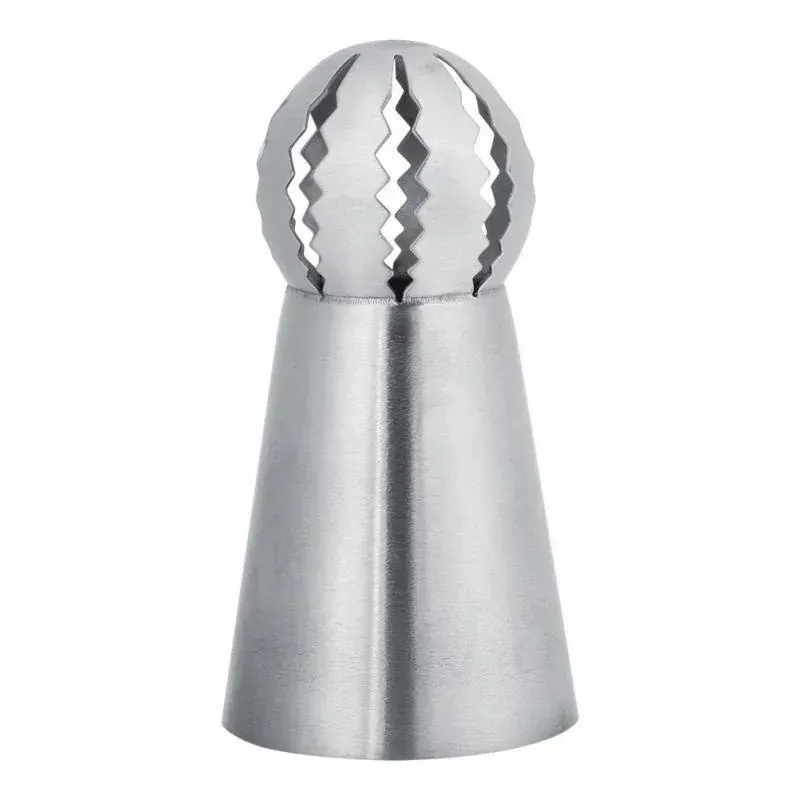 Douilles à Pâtisserie en Acier Inoxydable - Set de 6 Piping Russe