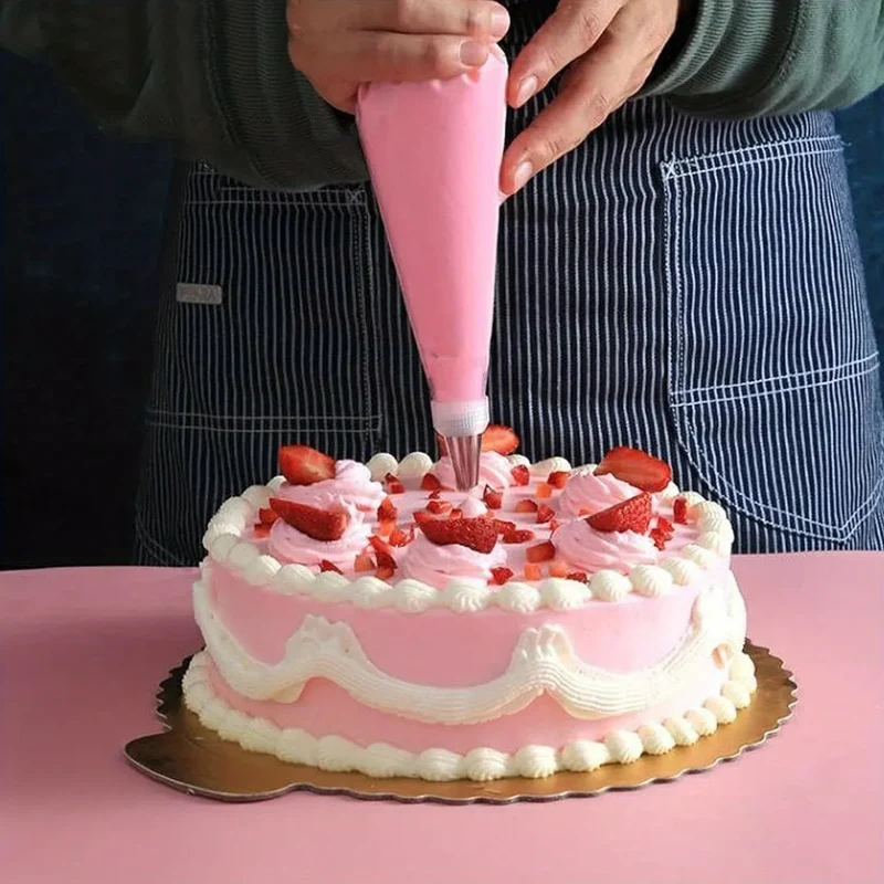 Set de Poches à Douille en Silicone avec 20 Accessoires pour Pâtisserie