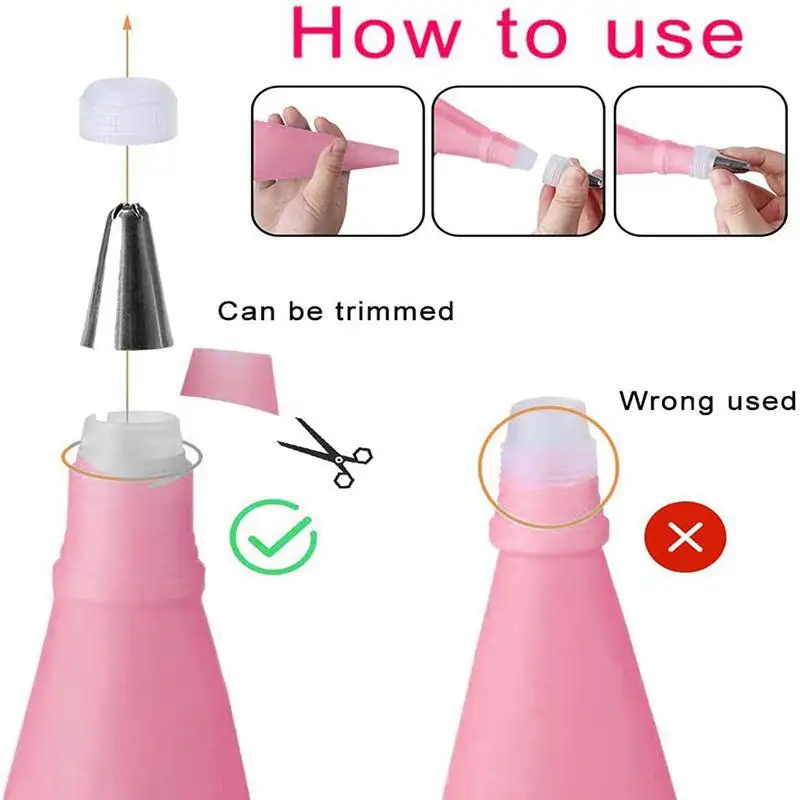 Kit de décoration de gâteaux 33 pièces en acier inoxydable et accessoires