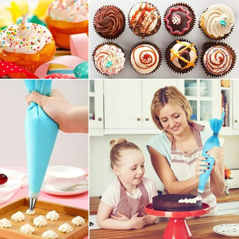 Kit de décoration de gâteaux 33 pièces en acier inoxydable et accessoires