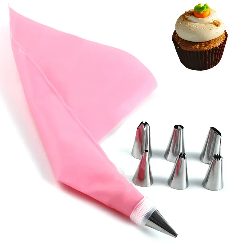 Kit de décoration de gâteaux 33 pièces en acier inoxydable et accessoires
