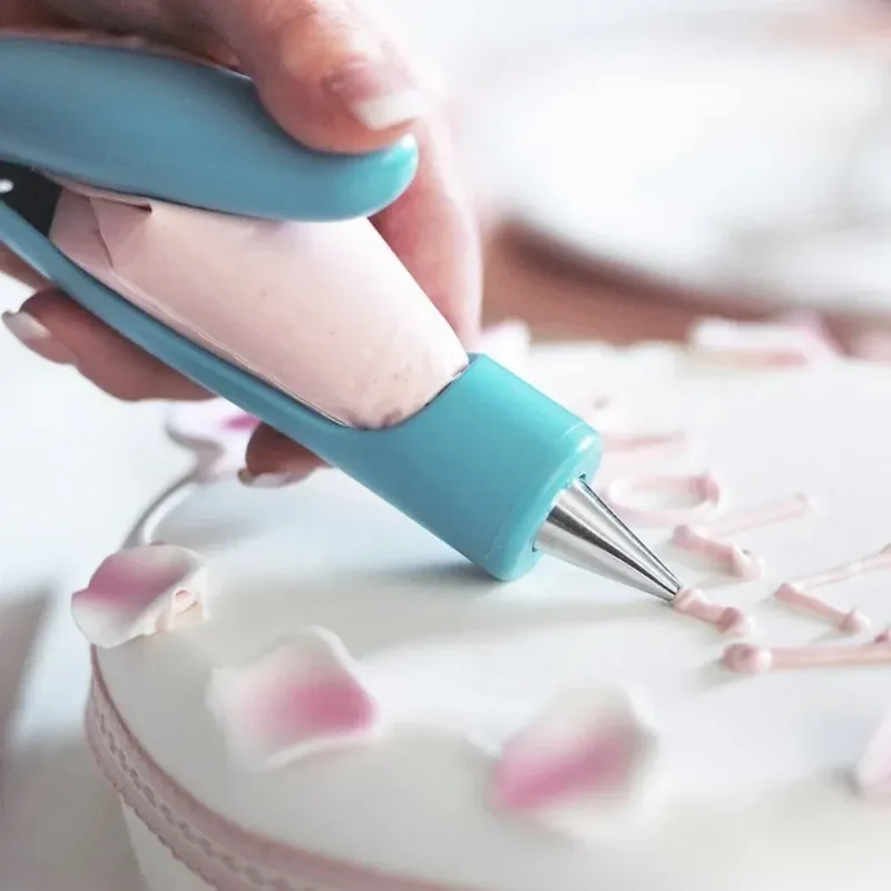 Poches à douilles pâtisserie 7 pièces réutilisables avec accessoires de décoration