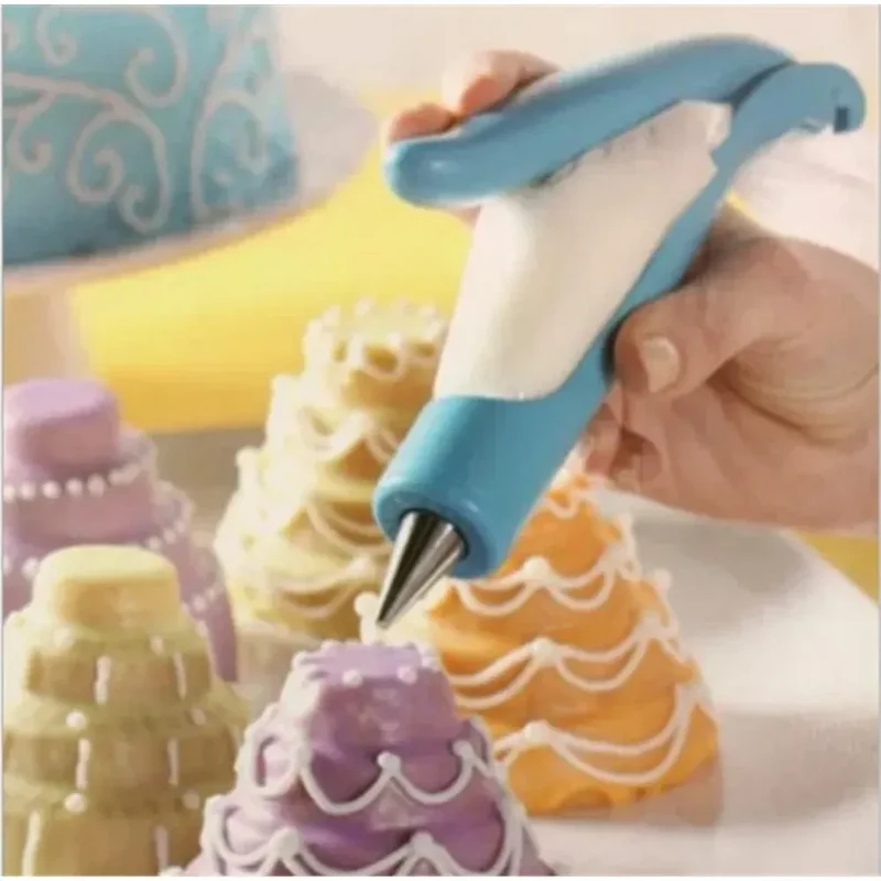 Poches à douilles pâtisserie 7 pièces réutilisables avec accessoires de décoration