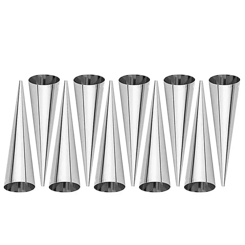 Set de 5 Outils de Pâtisserie - Moules à Croissants et Tubes à Pâtisserie