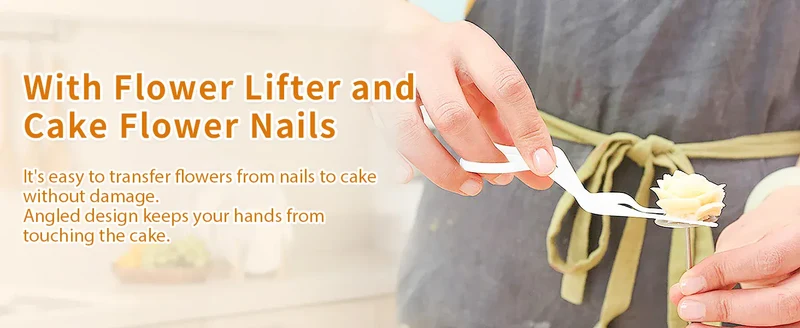 Kit de décoration de gâteaux 20 pièces en acier inoxydable - Douilles et outils professionnels