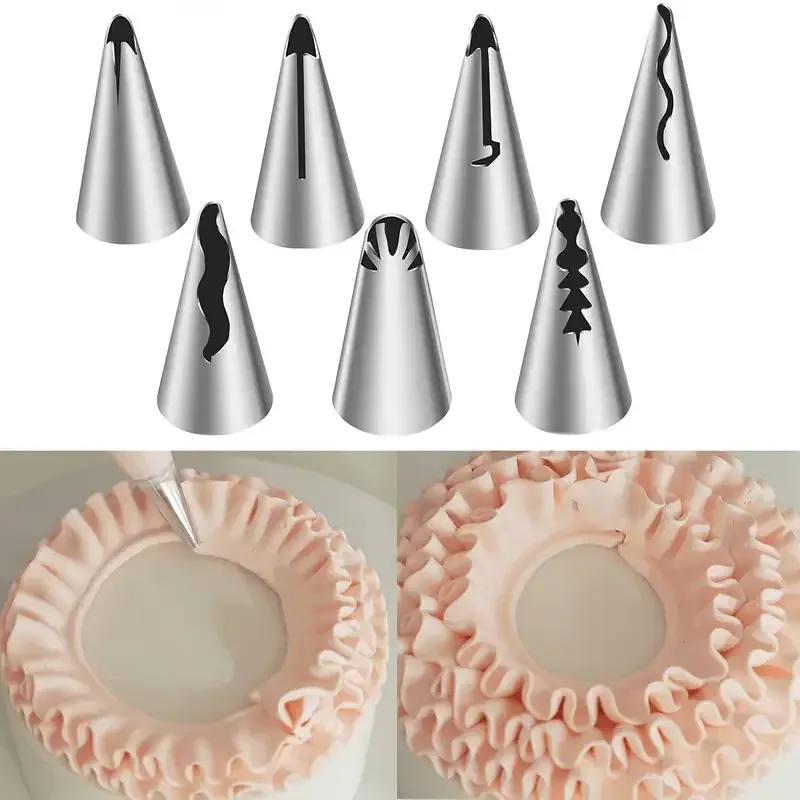 Kit de Décoration de Gâteaux 128PCS avec Douilles et Poches à Douille