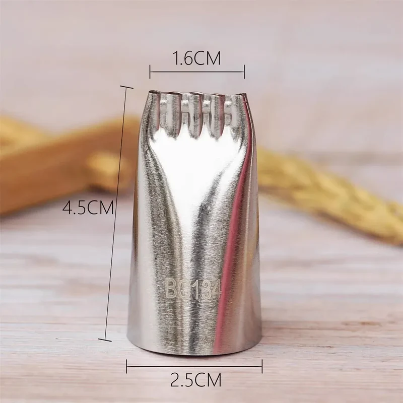 Douilles de pâtisserie en acier inoxydable - Set de 15 pièces pour décoration de gâteaux et cupcakes