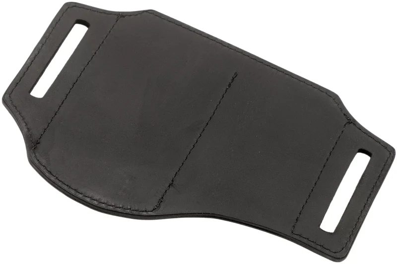 Étui Böker Nubuck Ed-Three 09BO295 en cuir noir 3 compartiments