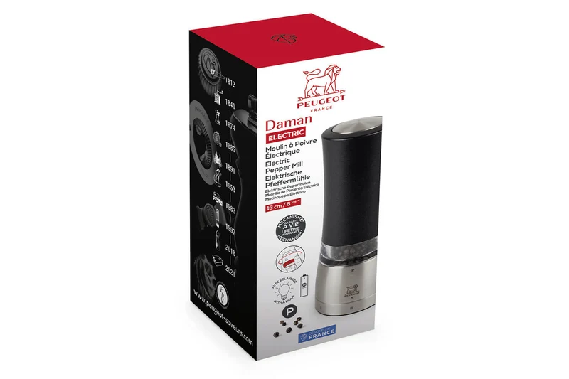 Moulin à poivre électrique Peugeot Daman 16cm
