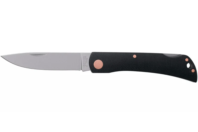 Couteau pliant Böker Rangebuster Black Copper 112914 manche en micarta noir 9,5cm