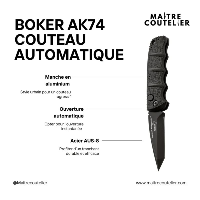 Boker Ak74 Couteau Automatique