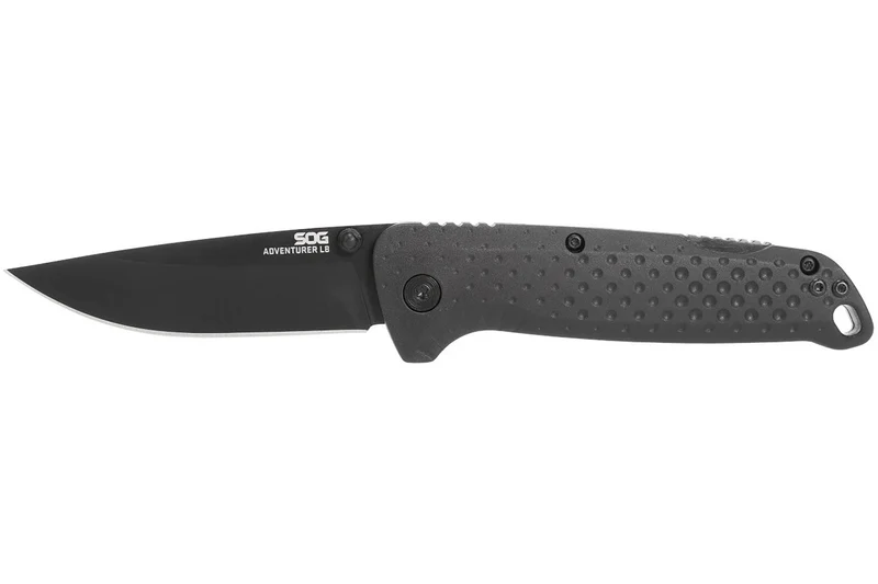 Couteau pliant SOG Adventurer LB Blackout SGADVBK manche nylon et fibres de verre noir 10cm