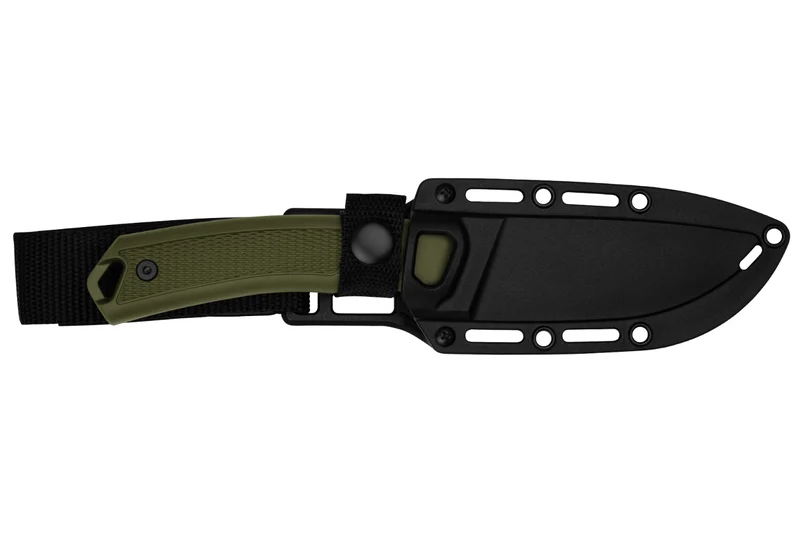 Couteau Kershaw Deschutes Skinner Gut Hook 1883GH lame en inox 10cm + étui