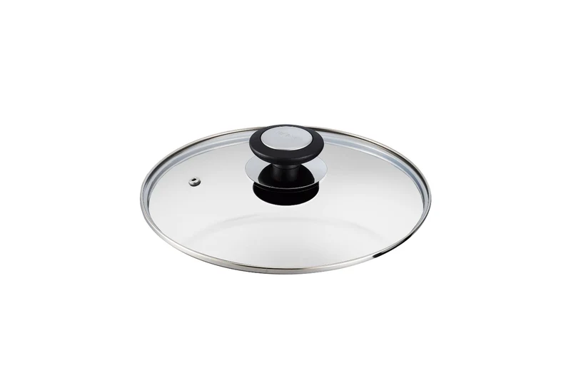 Couvercle Beka Essential en verre cerclé inox