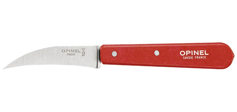 Lot 6 couteaux Cuisine Opinel Légumes Rouge