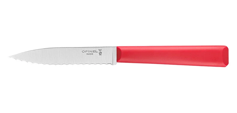 Couteau Office Cranté N°313 Rouge Opinel