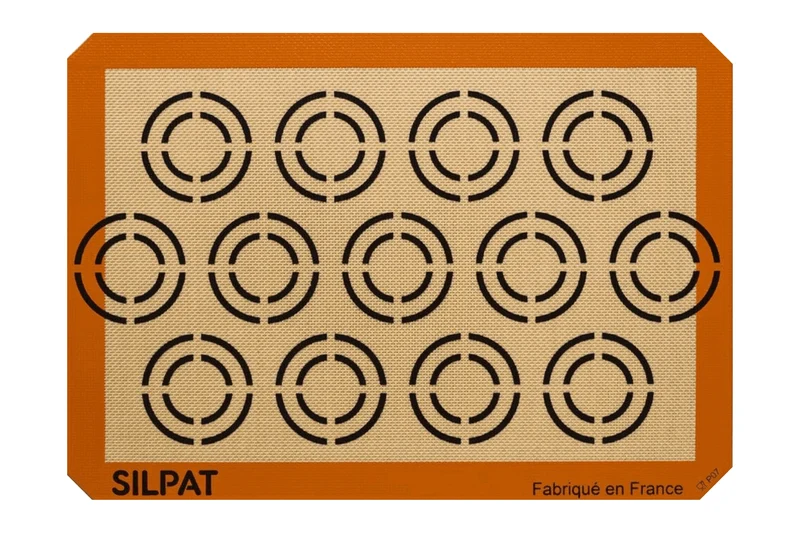 Toile de cuisson spéciale cookies Silpat en silicone et toile de verre 42x29,5cm