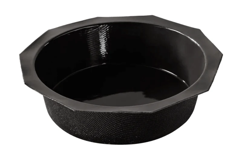 Moule à génoise rond Flexipan anti-adhérent en silicone et tricot de verre 24cm