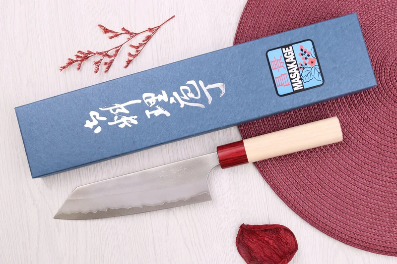 Couteau bunka 16,5cm japonais artisanal Masakage Yuki Shirogami 2