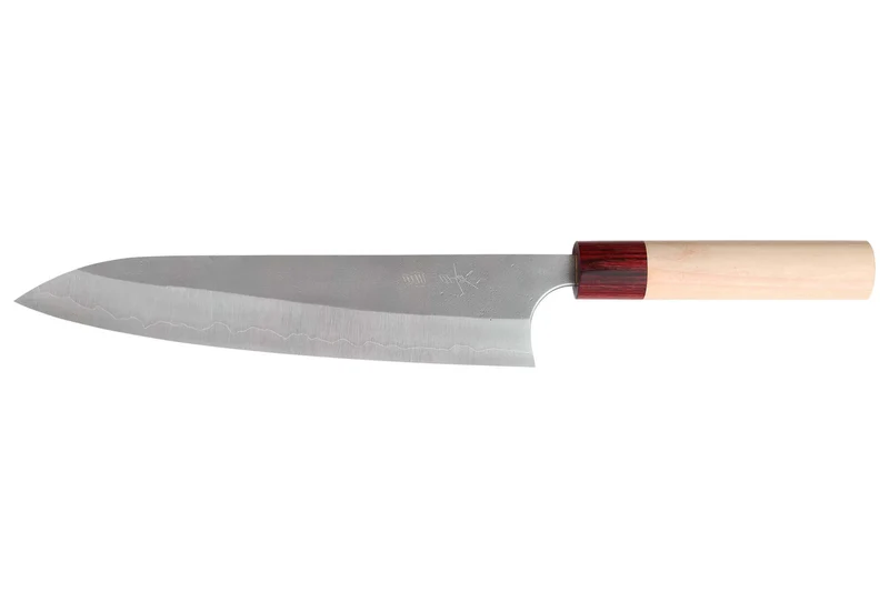 Couteau de chef 21cm japonais artisanal Masakage Yuki Shirogami 2