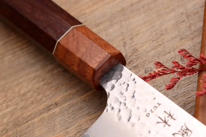 Couteau de chef 20cm japonais artisanal Yuzo Akira Tsuchime VG10