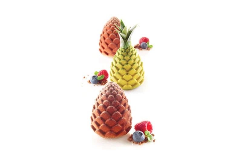 Kit moule 5 pommes de pin Silikomart Foresta