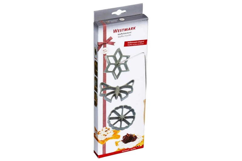Kit moules à gaufres Westmark 3 motifs