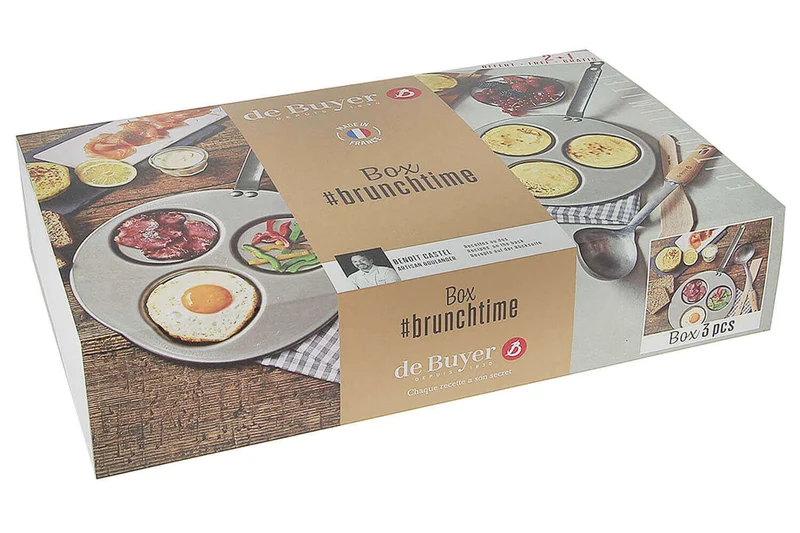 Coffret brunch De Buyer Brunchtime 3 pièces