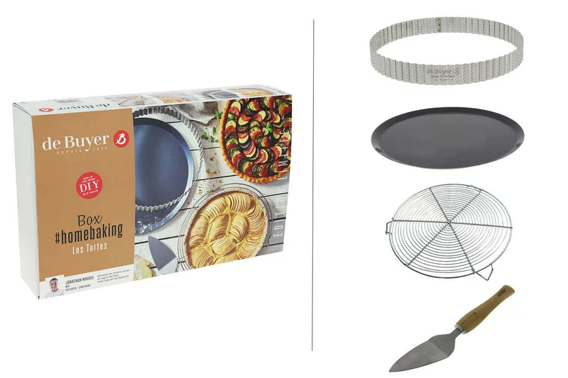Coffret tarte De Buyer Homebaking 4 pièces