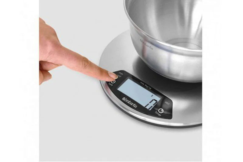 Balance de cuisine digitale Brabantia Profil Line avec minuteur