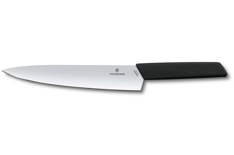 Bloc Victorinox Swiss Modern 6 pièces bois de hêtre laqué noir acier inox