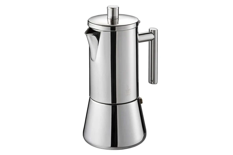 Cafetière italienne moderne Gefu Nando tous feux en inox