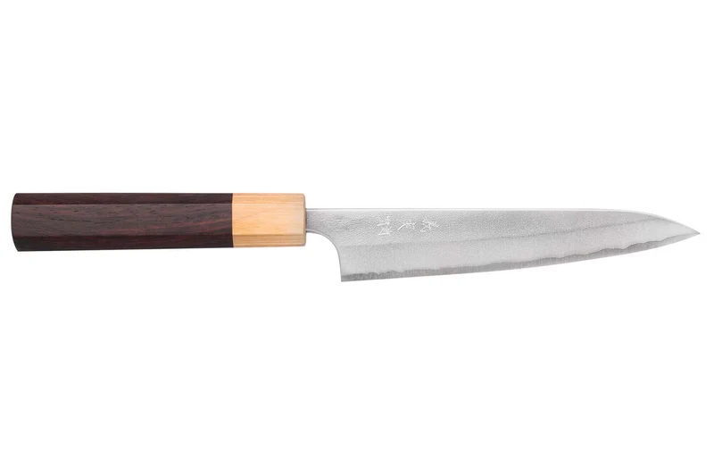 Couteau universel japonais artisanal Yoshimi Kato AS Nashiji 15cm