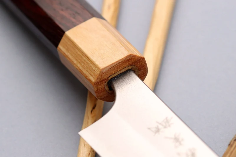 Couteau universel japonais artisanal Yoshimi Kato AS Nashiji 15cm