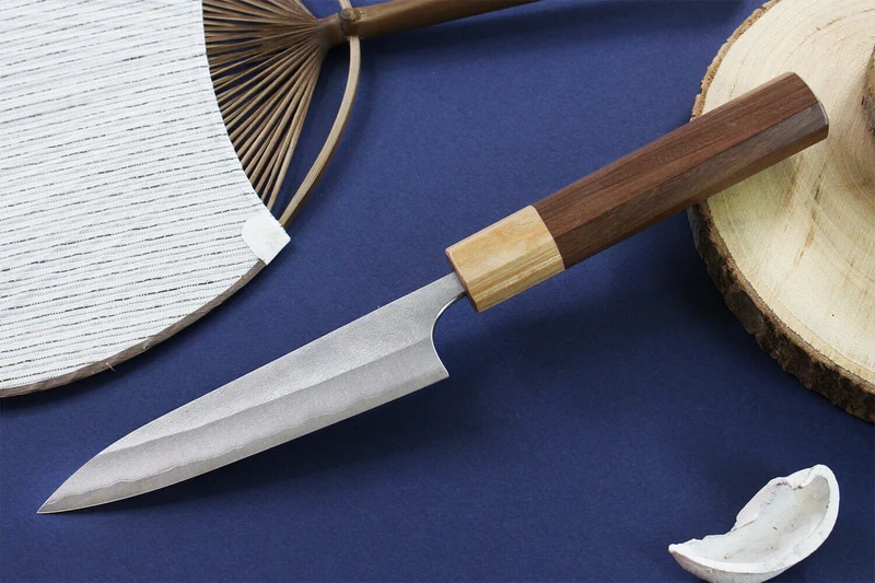 Couteau universel japonais artisanal Yoshimi Kato AS Nashiji 12cm